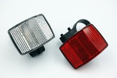 Набор светоотражателей (катафотов) красный+ белый BC-R51
