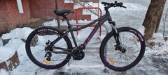 Велосипед 27.5" Leon XC-LADY 2021 16.5"  антрацитовый с фиолетовым