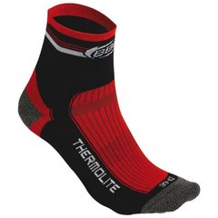 Зимние носки ThermoFeet черный красный size 43-46